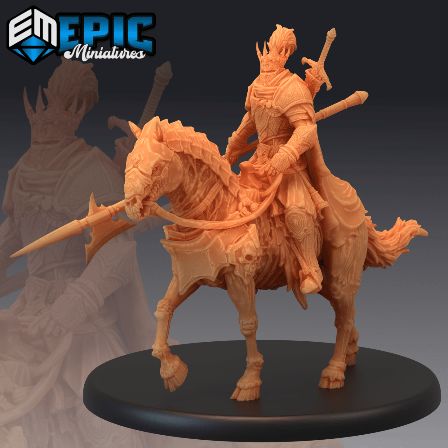 Death Knight Miniature - D - 28mm