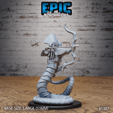 Death Serpent Miniature | C - Tabletop RPG & D&D miniature. Perfect for wargaming & collectors