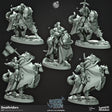 Deathriders, Riders of Doom Miniature | A - Tabletop RPG & D&D miniature. Perfect for wargaming & collectors