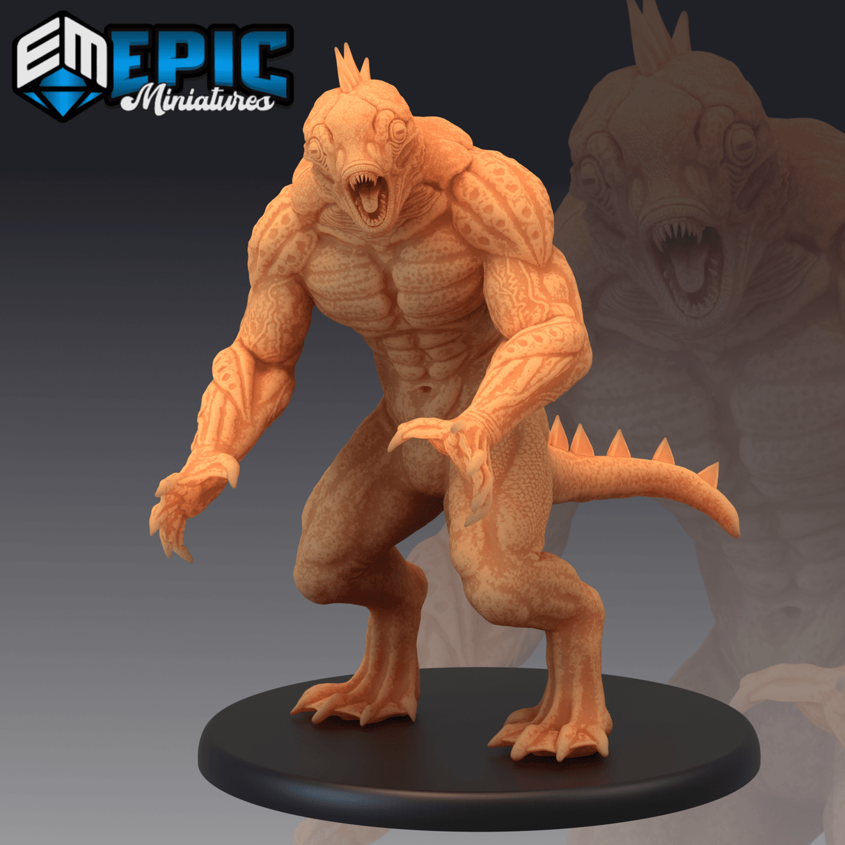 Deep Abomination Miniature | A - Tabletop RPG & D&D miniature. Perfect for wargaming & collectors