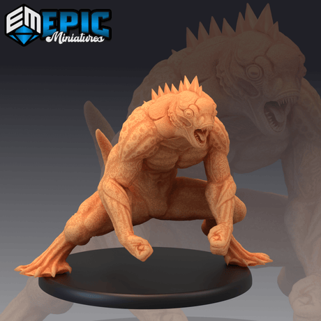 Deep Abomination Miniature | B - Tabletop RPG & D&D miniature. Perfect for wargaming & collectors