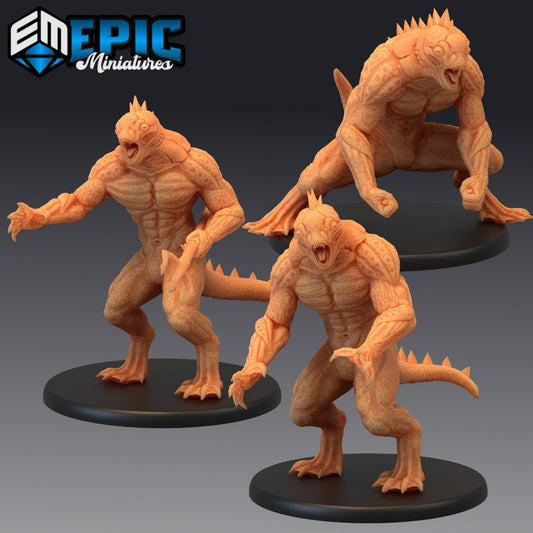 Deep Abomination Miniature - Set of 3 - 28mm