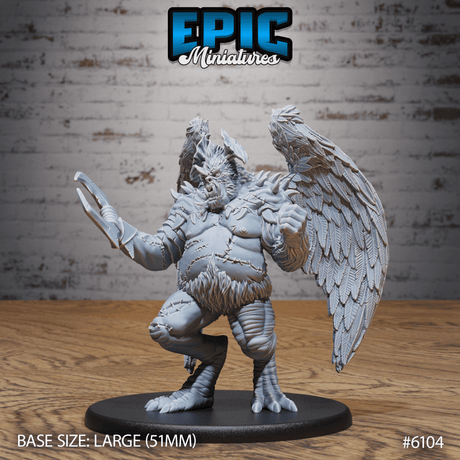 Demonflesh Golem Miniature | A - Tabletop RPG & D&D miniature. Perfect for wargaming & collectors