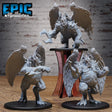 Demonflesh Golem Miniature | Set of 3 - Tabletop RPG & D&D miniature. Perfect for wargaming & collectors