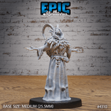 Demonic Cultist Miniature | B - Tabletop RPG & D&D miniature. Perfect for wargaming & collectors