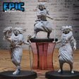 Desert Druid Miniature | Set of 3 - Tabletop RPG & D&D miniature. Perfect for wargaming & collectors