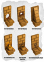 Desert Tiles Tall Walls & Glyphs Pack (ET 124 to ET 129) | Set of 6 - Tabletop RPG & D&D miniature. Perfect for wargaming & collectors