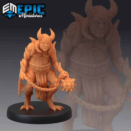 Devil Army Miniature | B - Tabletop RPG & D&D miniature. Perfect for wargaming & collectors