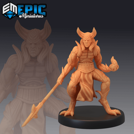 Devil Army Miniature | D - Tabletop RPG & D&D miniature. Perfect for wargaming & collectors