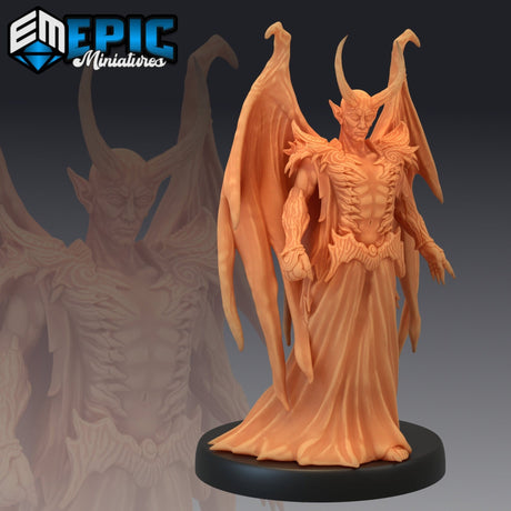 Devil Duke Miniature | A - Tabletop RPG & D&D miniature. Perfect for wargaming & collectors