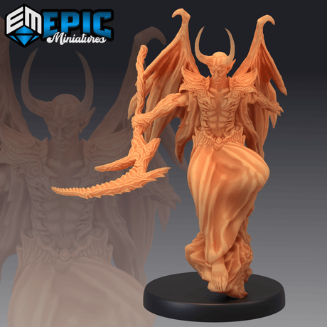 Devil Duke Miniature | C - Tabletop RPG & D&D miniature. Perfect for wargaming & collectors