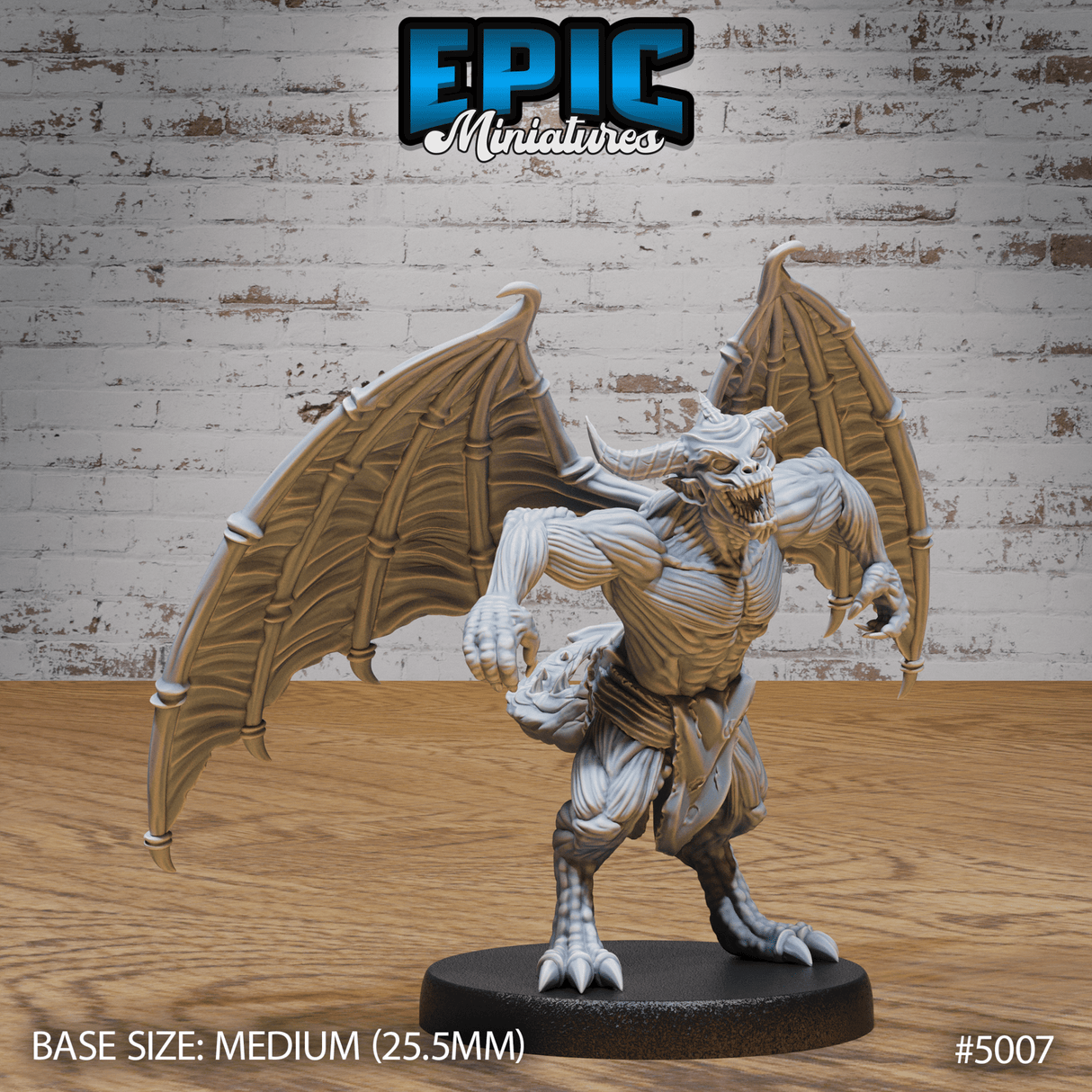 Devil Minion Miniature | B - Tabletop RPG & D&D miniature. Perfect for wargaming & collectors