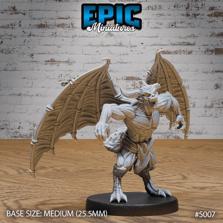 Devil Minion Miniature | B - Tabletop RPG & D&D miniature. Perfect for wargaming & collectors