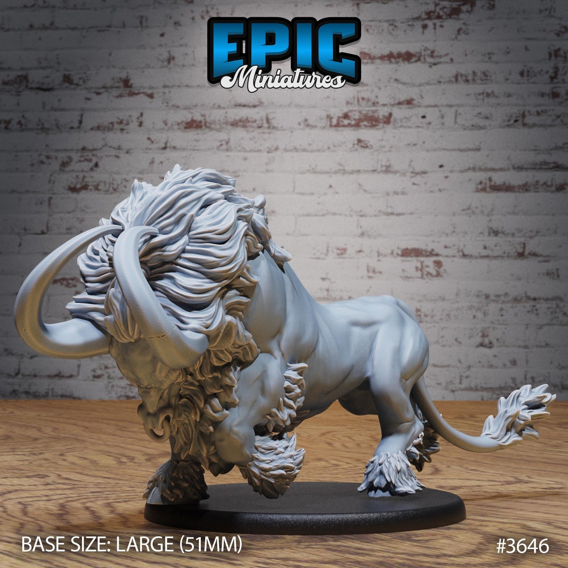 Devilhorn Bull Miniature - Devilhorn - 28mm