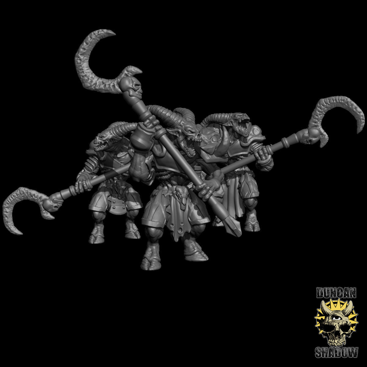 Devils with Hooks Miniature - Set of 3 - 32mm