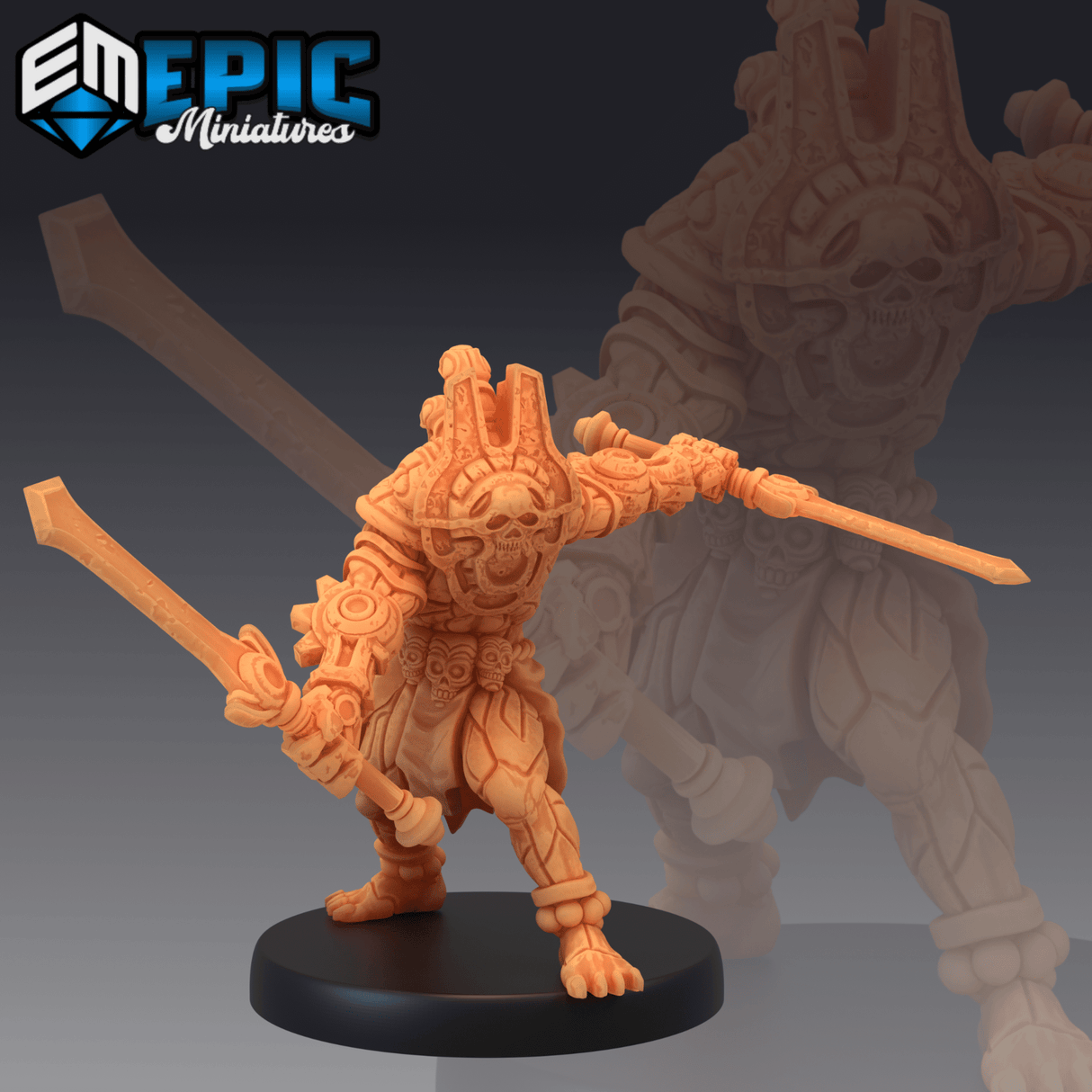 Devoted Decapitator Miniature | A - Tabletop RPG & D&D miniature. Perfect for wargaming & collectors