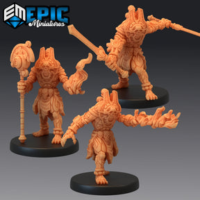 Devoted Decapitator Miniature | Set of 3 - Tabletop RPG & D&D miniature. Perfect for wargaming & collectors