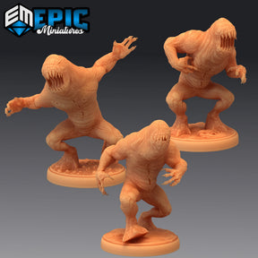 Dimensional Shambler Miniature | Set of 3 - Tabletop RPG & D&D miniature. Perfect for wargaming & collectors