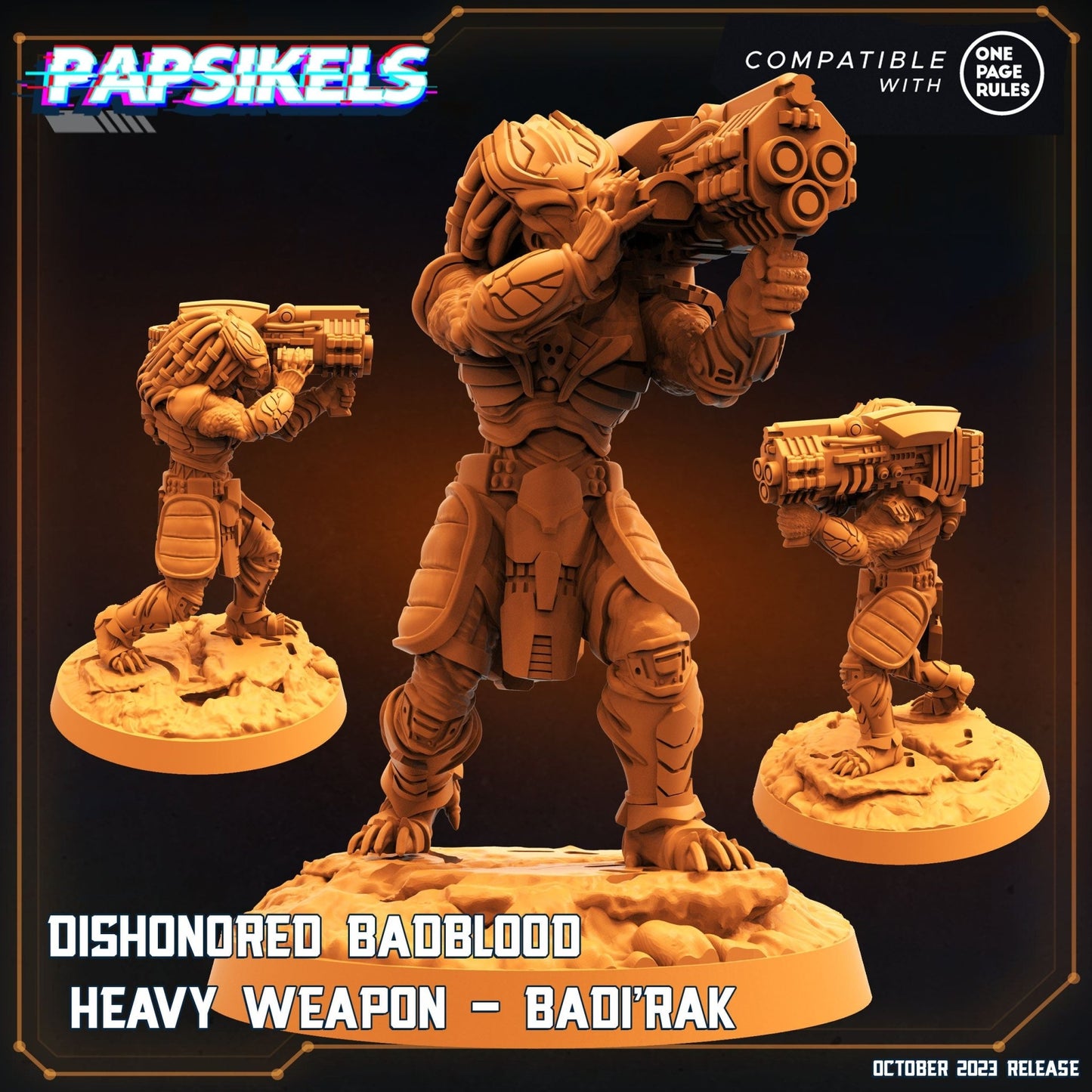 Dishonored Badblood Miniature - Badirak - 32mm