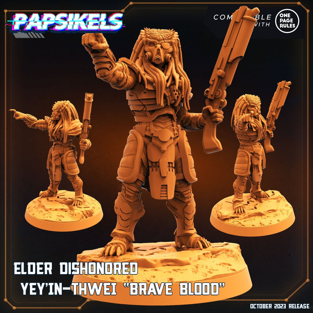 Dishonored Badblood Miniature | Elder - Tabletop RPG & D&D miniature. Perfect for wargaming & collectors