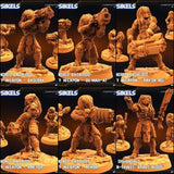 Dishonored Badblood Miniature | Full Set All Models - Tabletop RPG & D&D miniature. Perfect for wargaming & collectors