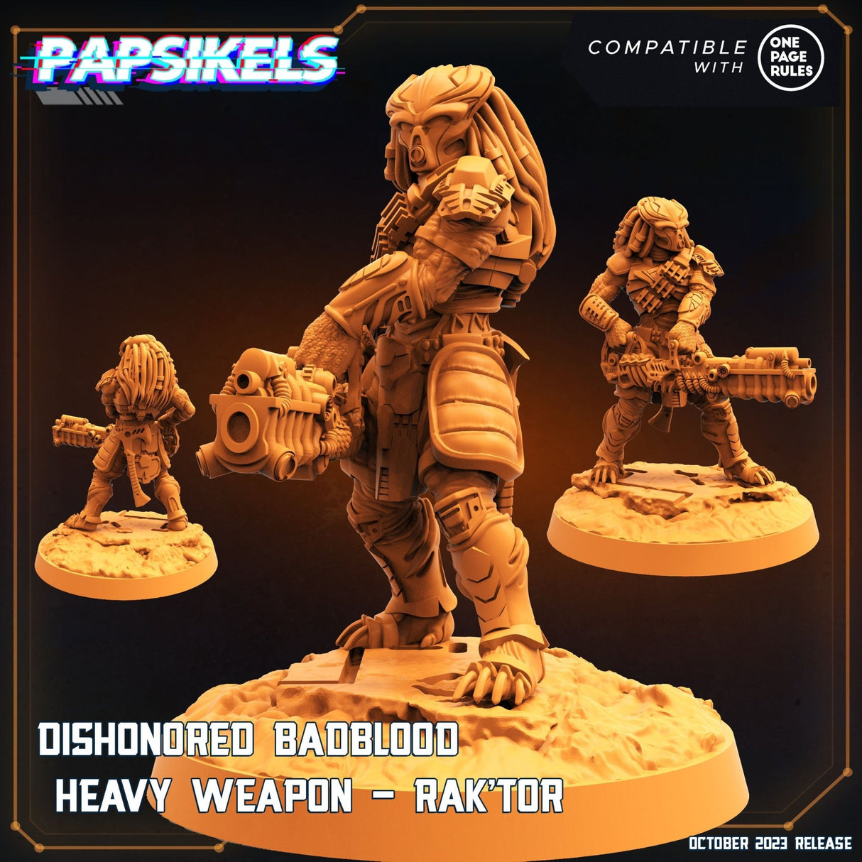 Dishonored Badblood Miniature | Raktor - Tabletop RPG & D&D miniature. Perfect for wargaming & collectors
