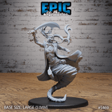 Djinni Female Miniature | C - Tabletop RPG & D&D miniature. Perfect for wargaming & collectors
