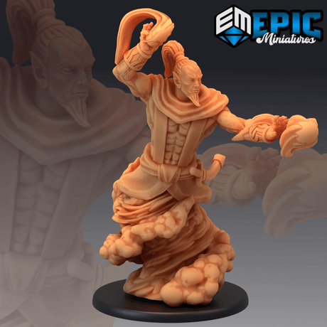 Djinni Series 16 1 Miniature | Premium Quality 3D Printed | C - Tabletop RPG & D&D miniature. Perfect for wargaming & collectors