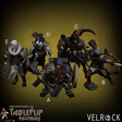 Dnd Player character Miniature | Set of 5 - Tabletop RPG & D&D miniature. Perfect for wargaming & collectors