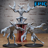 Doncrab Demon Miniature | Set of 3 - Tabletop RPG & D&D miniature. Perfect for wargaming & collectors