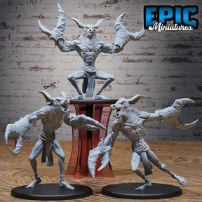 Doncrab Demon Miniature | Set of 3 - Tabletop RPG & D&D miniature. Perfect for wargaming & collectors
