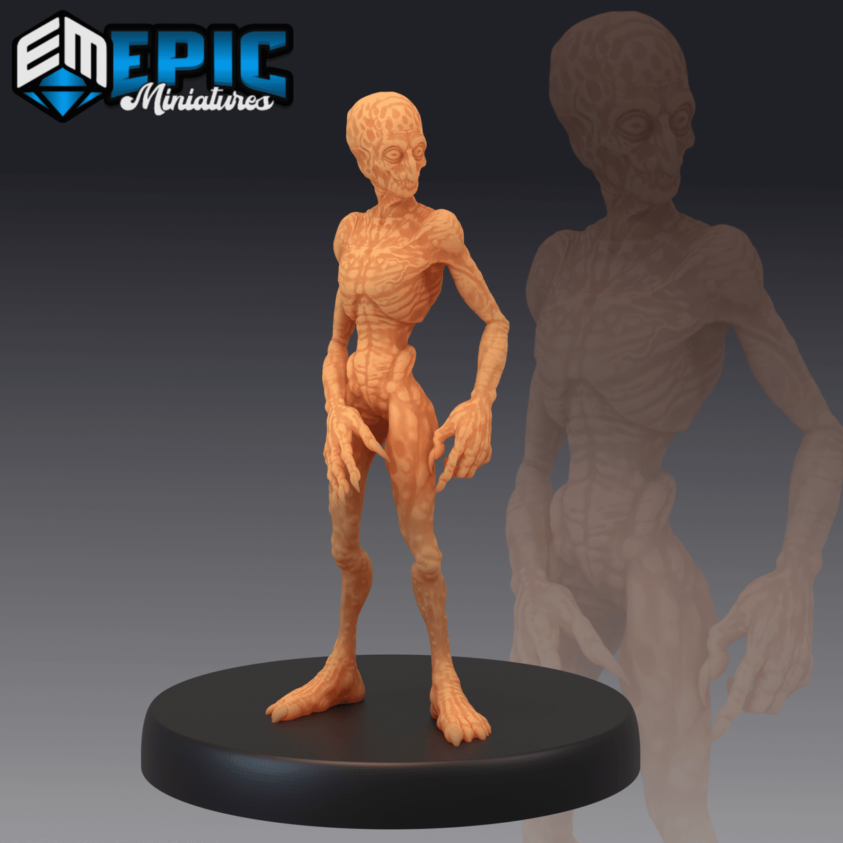 Doppelganger Fiend Miniature | A - Tabletop RPG & D&D miniature. Perfect for wargaming & collectors