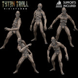 Doppelgangers Group Miniature | Set of 5 - Tabletop RPG & D&D miniature. Perfect for wargaming & collectors