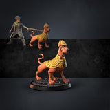 Dr Waggy, Dooby Roo and Team, Miniature | Dr.Waggy/Rooby Doo - Tabletop RPG & D&D miniature. Perfect for wargaming & collectors