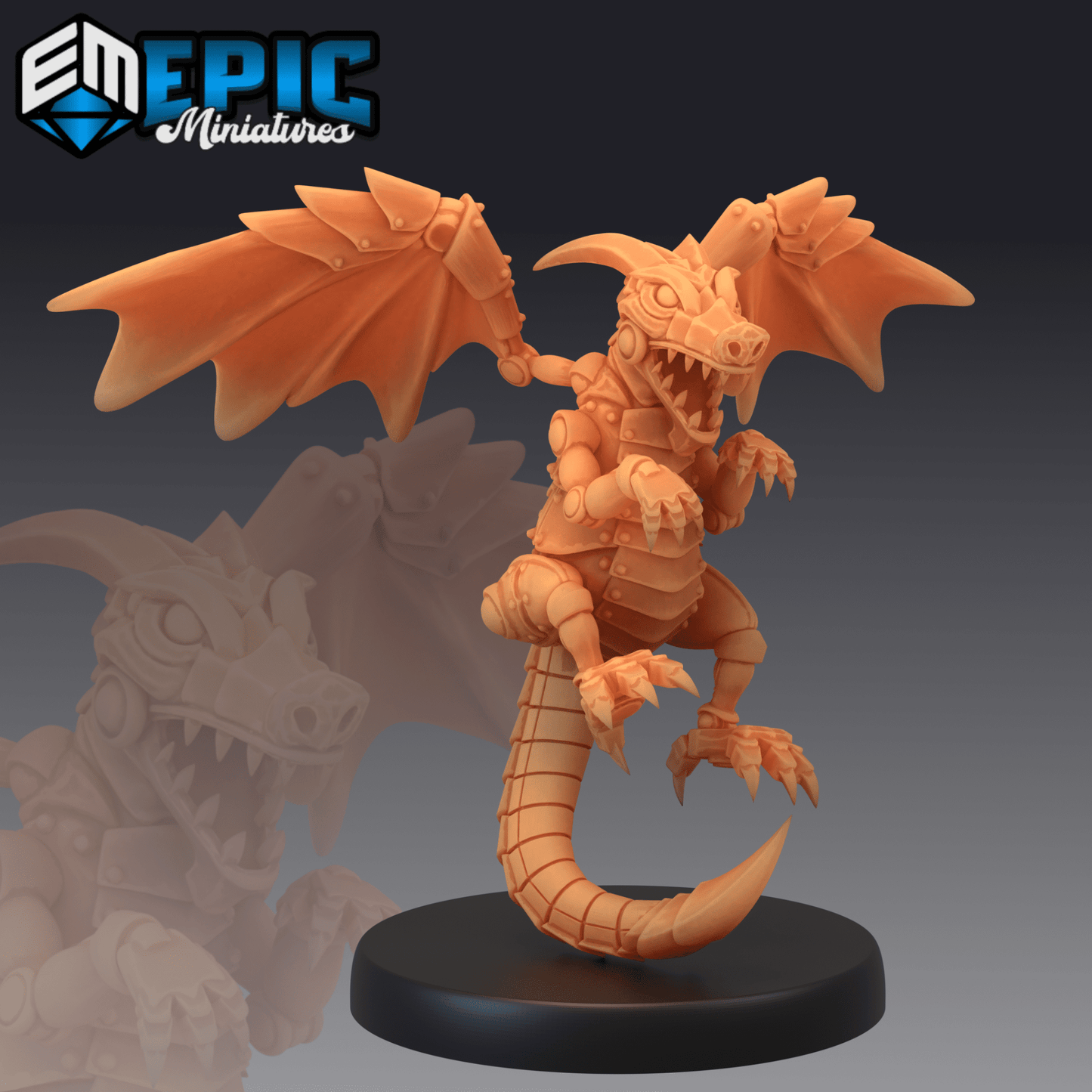 Dragon Whelp Miniature - A - 28mm