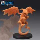 Dragon Whelp Miniature | A - Tabletop RPG & D&D miniature. Perfect for wargaming & collectors