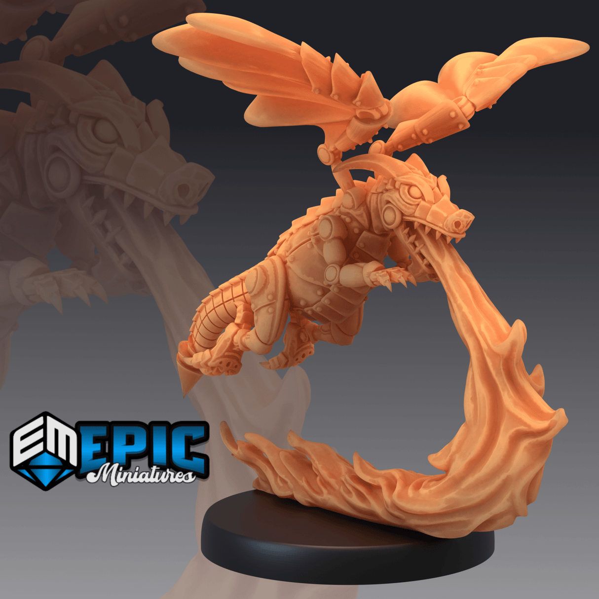 Dragon Whelp Miniature | C - Tabletop RPG & D&D miniature. Perfect for wargaming & collectors