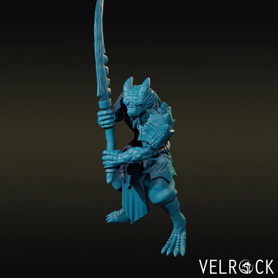 Dragonborn Miniature - D - 28mm