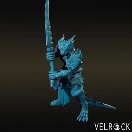 Dragonborn Miniature | A - Tabletop RPG & D&D miniature. Perfect for wargaming & collectors