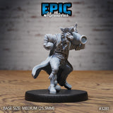Dragonborn Pirate Miniature | C - Tabletop RPG & D&D miniature. Perfect for wargaming & collectors