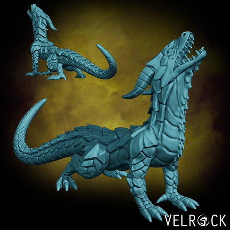 Drake Miniature | C - Tabletop RPG & D&D miniature. Perfect for wargaming & collectors
