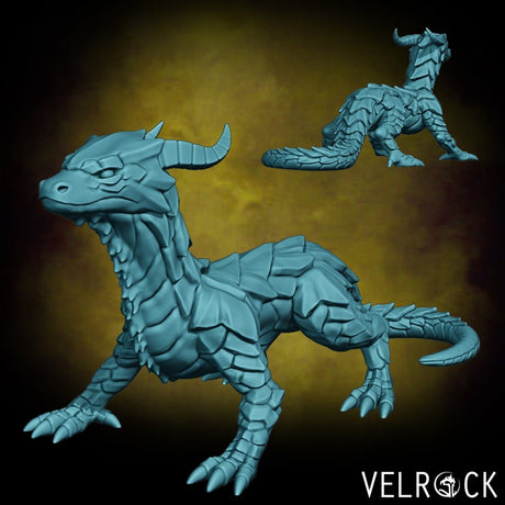 Drake Miniature | D - Tabletop RPG & D&D miniature. Perfect for wargaming & collectors