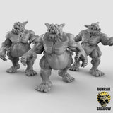 Dretch Miniature | Set of 3 - Tabletop RPG & D&D miniature. Perfect for wargaming & collectors