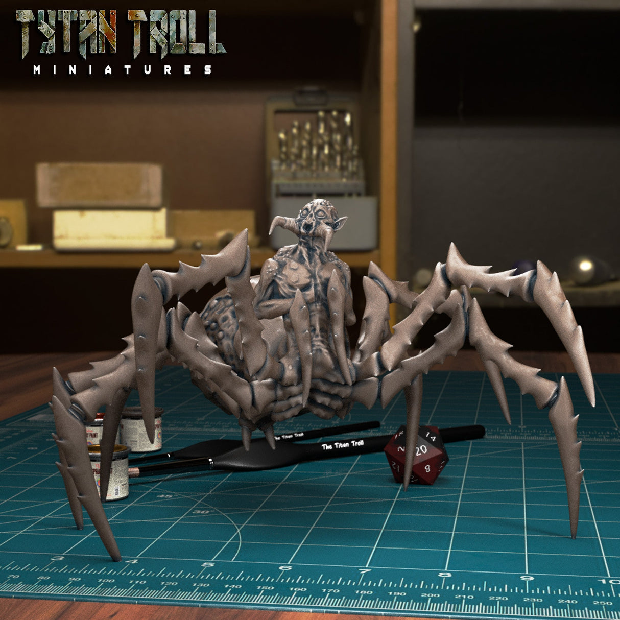 Drider Bundle Miniature | G - Tabletop RPG & D&D miniature. Perfect for wargaming & collectors