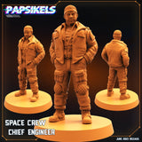 Dropship Crew Miniature | B - Tabletop RPG & D&D miniature. Perfect for wargaming & collectors