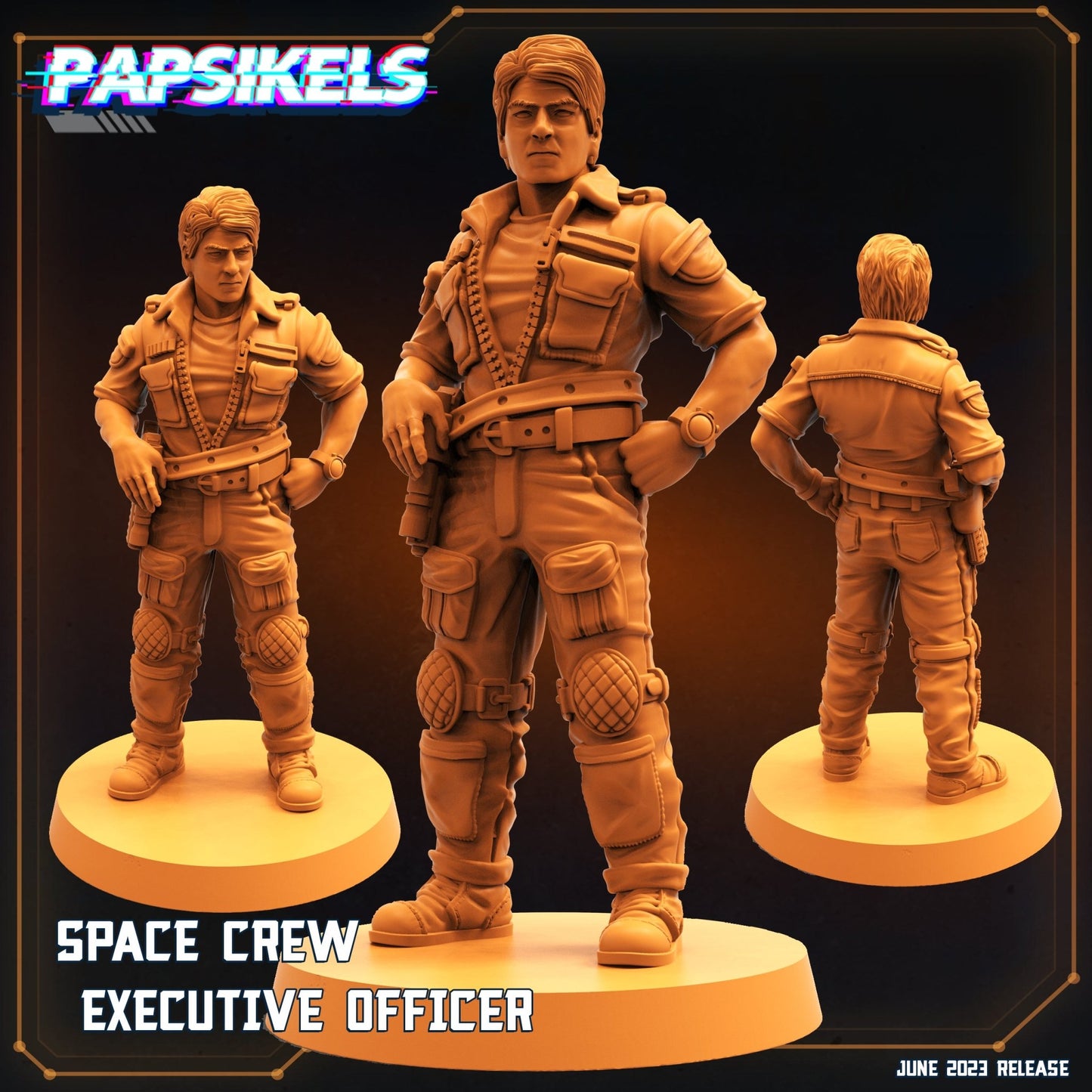 Dropship Crew Miniature - D - 32mm