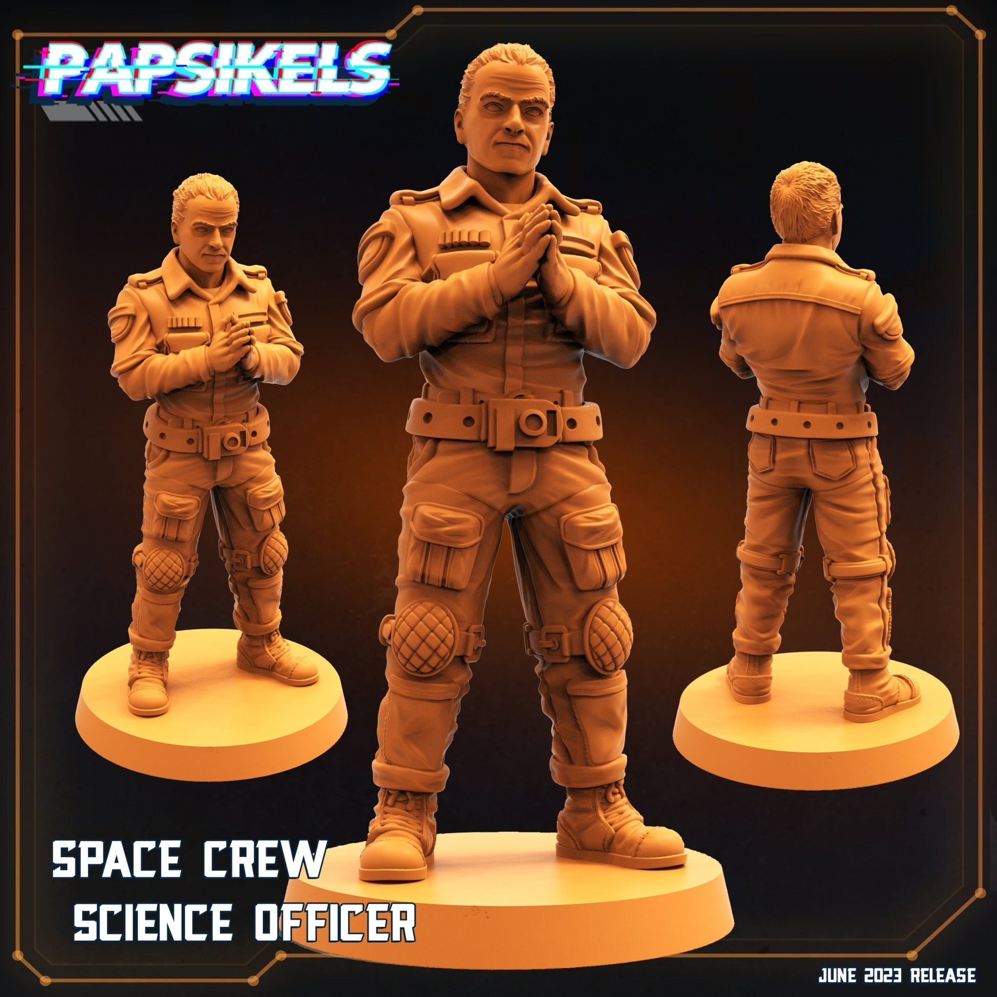 Dropship Crew Miniature - F - 28mm