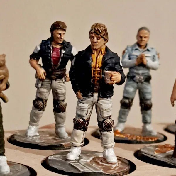 Dropship Crew Miniature | Set of 6 - Tabletop RPG & D&D miniature. Perfect for wargaming & collectors