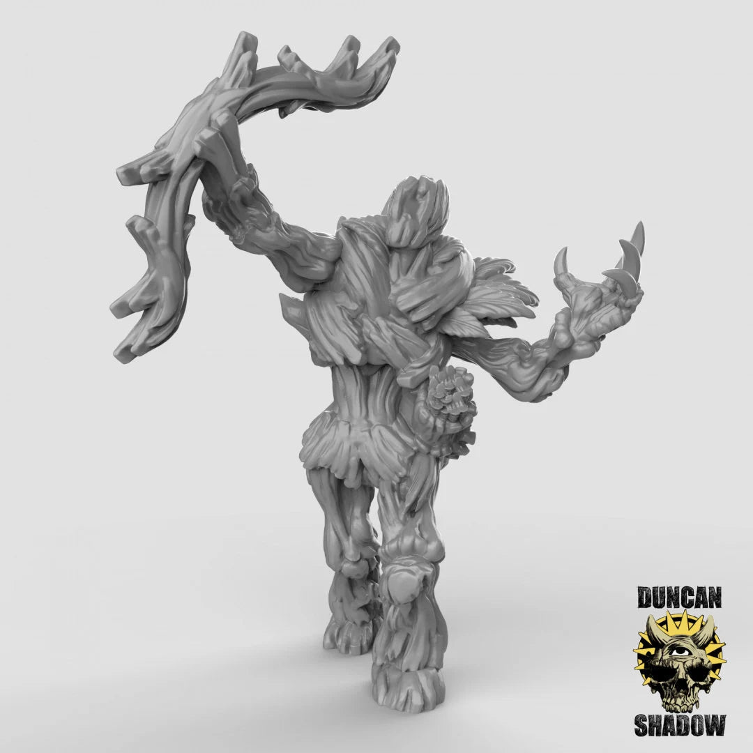 Dryad Treant with bows Miniature | B - Tabletop RPG & D&D miniature. Perfect for wargaming & collectors