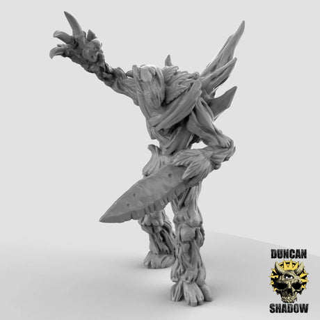 Dryad Treant Miniature | C - Tabletop RPG & D&D miniature. Perfect for wargaming & collectors